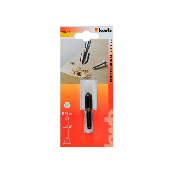 AVELLANADORA 1/4WS 10 MM SB PARA MADERA KWB 704610