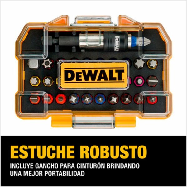 Juego Puntas De Destornillador. 32 Piezas. Dewalt Dt7969-qz