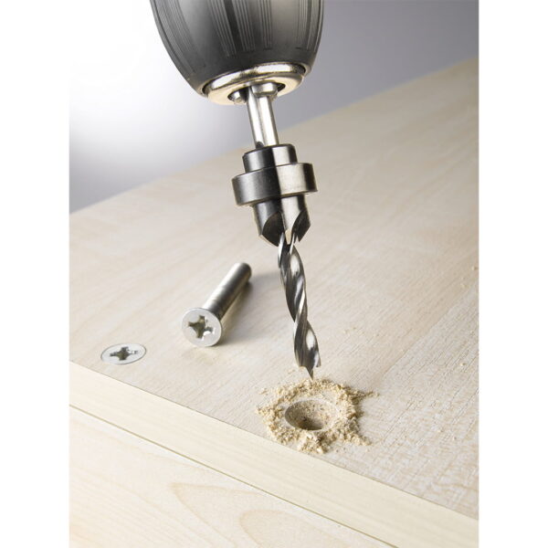 AVELLANADOR AJUSTABLE 4 MM PARA MADERA KWB 513104