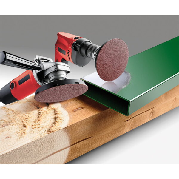 DISCO DE LIJA GRANO 80 125 MM KWB 488320