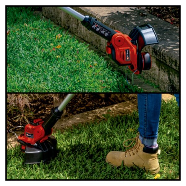 Orilladora + Carro Inal. Einhell GE-CT 18/28 Li TC - Sin Baterías