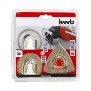 KIT DE REPARACIÓN DE AZULEJOS / BALDOSAS, 3 PIEZAS KWB 708600