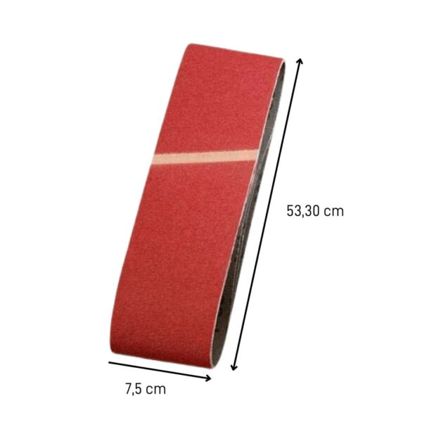 LIJA DE BANDA 75X533 GRANO 40 KWB 912504
