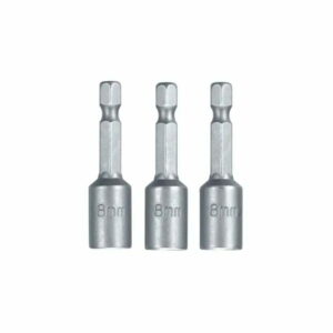 SET 3 DADOS MAGNETICO 8 MM (5/16) KWB 105150