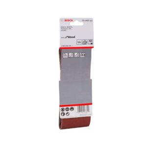 Set 3 Lijas de Banda Bosch 75X457 Grano 60