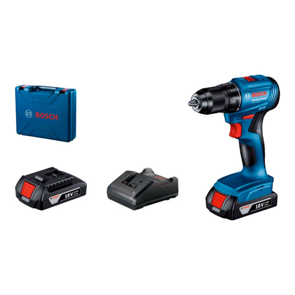 Taladro Atornillador Bosch 18V GSR 185-Li + 2B