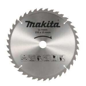 Disco se sierra 10"- 40t  (255 x 25,4mm) Makita D-74055