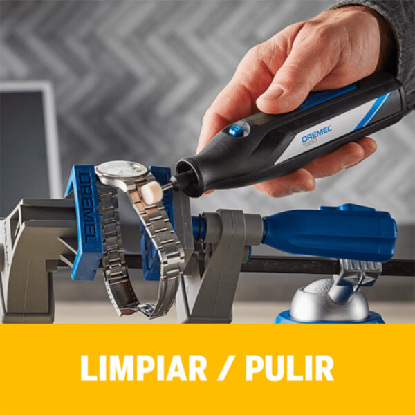 Herramienta Multipropósito 4V y 5 Accesorios Dremel 7350