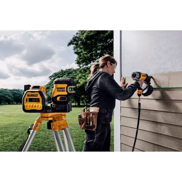 Nivel Láser Verde De Línea Cruzada 20v Max* Dewalt Dcle34220gb
