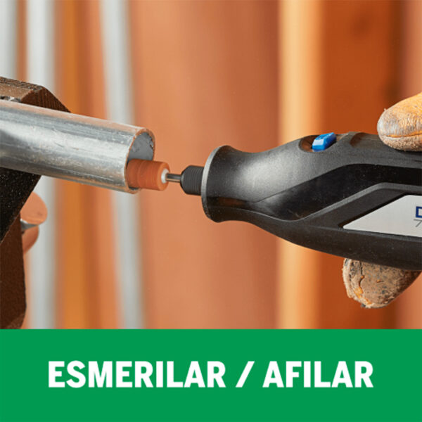 Herramienta Multipropósito 4V y 5 Accesorios Dremel 7350