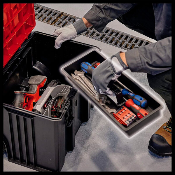 Caja de Herramientas con ruedas Einhell E-Case L - 120 KG