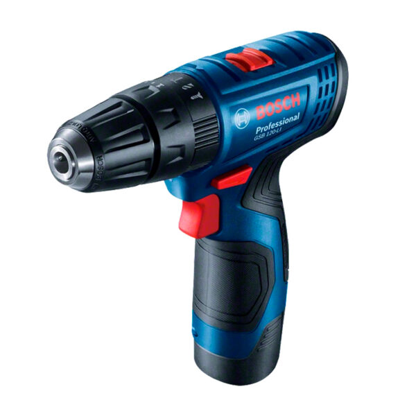 Kit Taladro Percutor Inal. Bosch 12V GSB 120-LI + 2B
