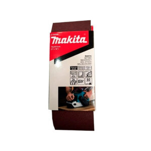 SET 3 LIJAS DE BANDA 3 X 18 GRANO 150 Makita D-59237 P/MAD-MET.P/9910 - 9911