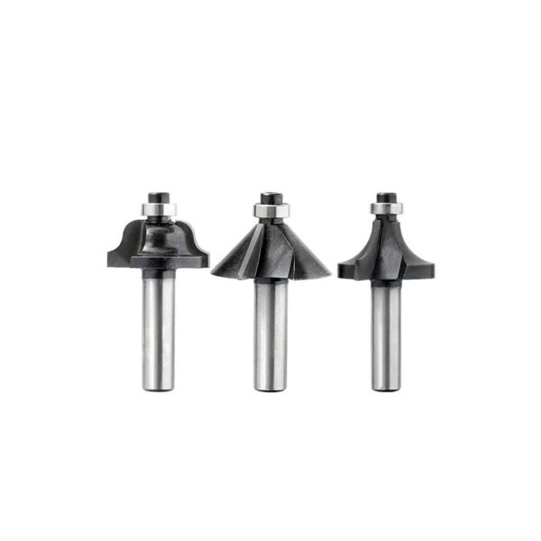 SET 3 FRESAS MOLDURA 1/4 KWB 757020