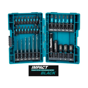 Set 33 Puntas y Brocas Impact Black Makita B-66896