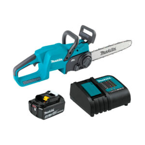 Motosierra Inal. Makita DUC357RT - 14" C/ Cargador y Bat 5,0 AH