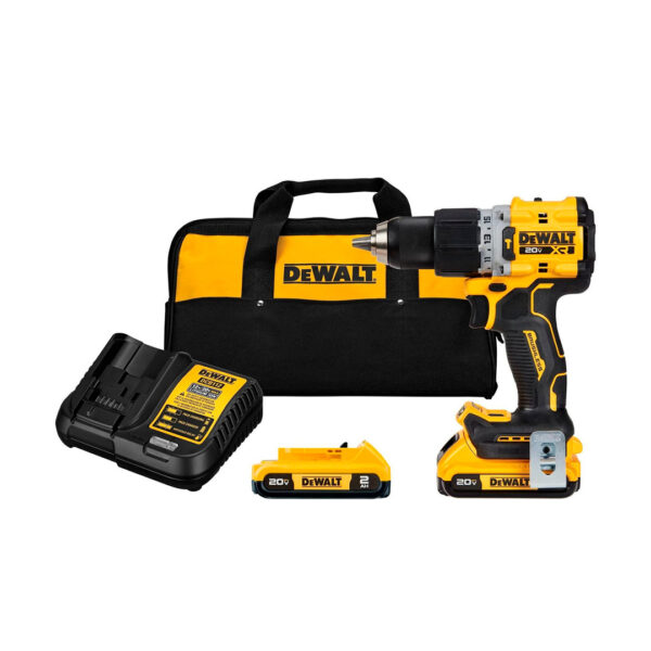 Kit Taladro Percutor Dewalt 1/2 20v Max Xr Dcd805d2-b2
