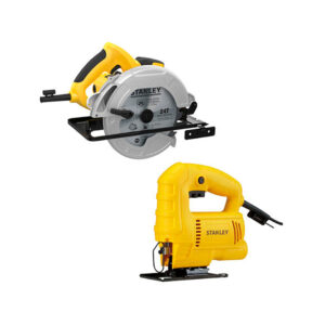 Sierra Circular 1600w + Sierra Caladora Stanley Sc16-sj45