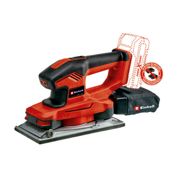 Lijadora Orbital Inal. Einhell TE-OS 18/230 Li - Sin Baterías