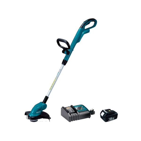 Orilladora Inalámbrica Makita 18V + Cargador y Batería 3ah