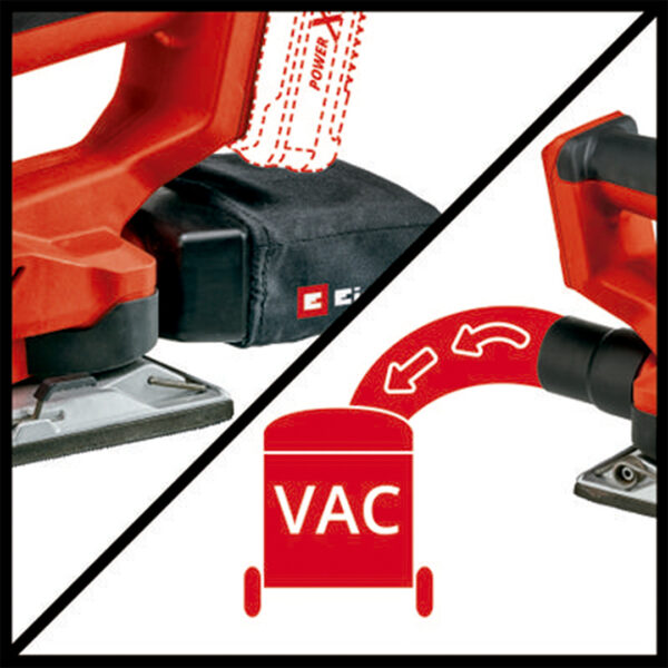 Lijadora Orbital Inal. Einhell TE-OS 18/230 Li - Sin Baterías