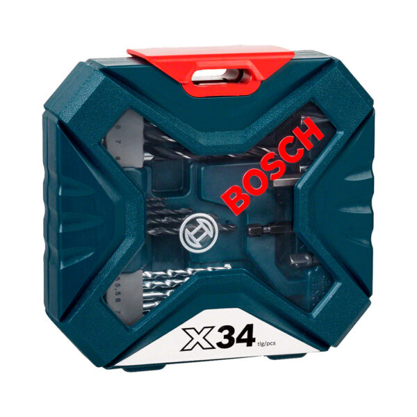 Set Puntas y Brocas 34 Pzs Bosch X-Line 2607017405