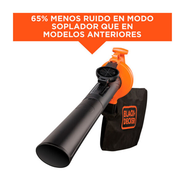 Sopladora aspiradora 2500w Black+decker Bv25-b2c