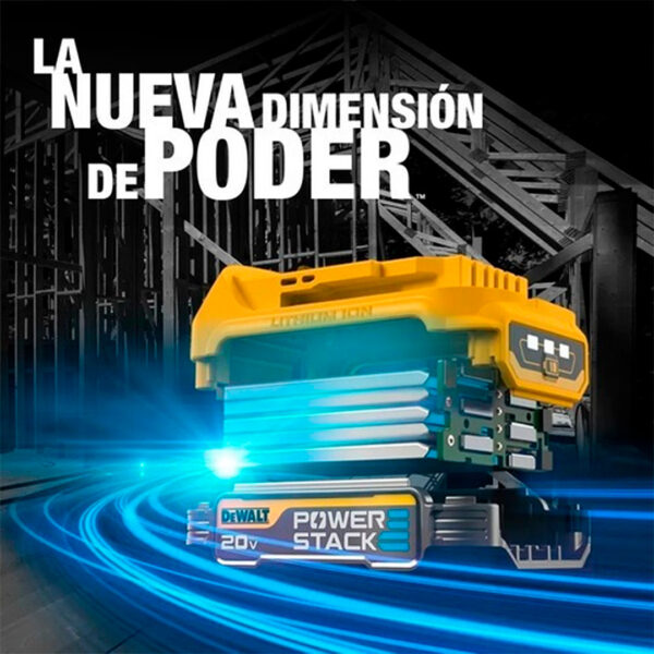Kit Cargador Dewalt DCB115 + Batería Power Stack DCBP034