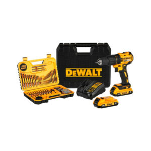 Kit Taladro Percutor Dewalt 20v BL DCD7781S2A + 100 Acc