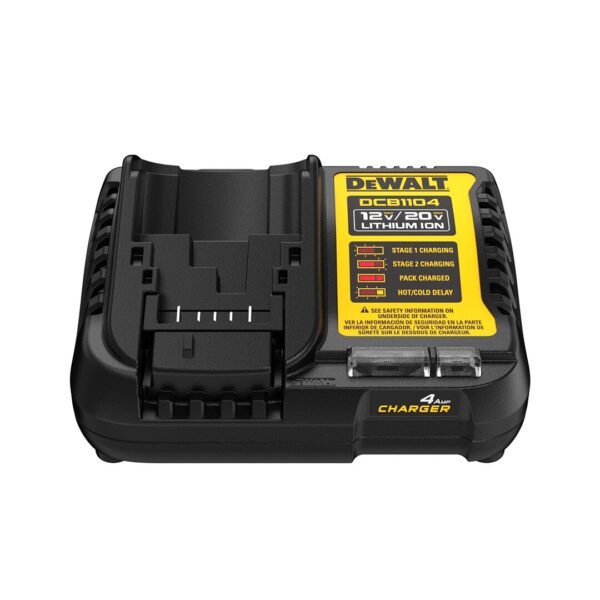 Cargador Rapido 4 Amps 20v-60v Flexvolt Dewalt Dcb1104-b2