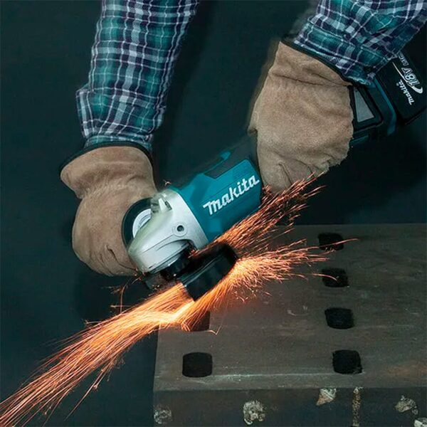 Esmeril Angular 115mm 4-1/2 Inalámbrico Makita Dga458z