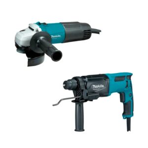 Kit Makita MTK0005B Esmeril 4 1/2 540w+ Martillo Perforador