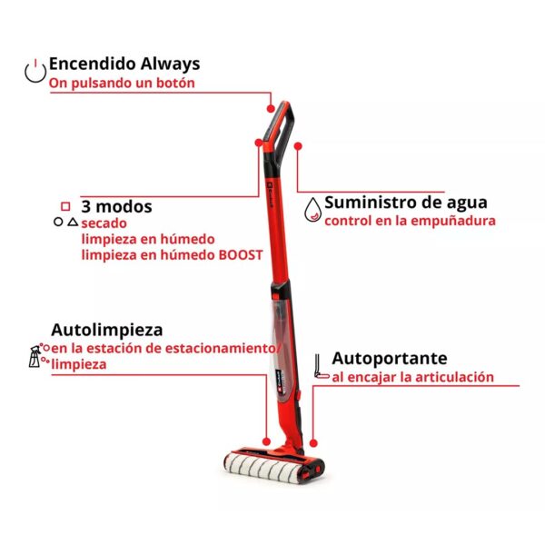 Limpiador De Suelos Inal. Einhell Cleanexxo - Sin Baterías