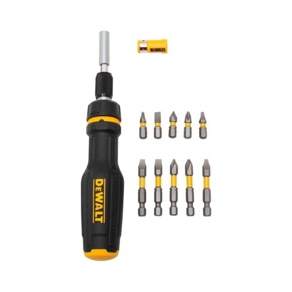 Set Destornillador Telescopico y puntas Dewalt DWHT66567 Maxfit
