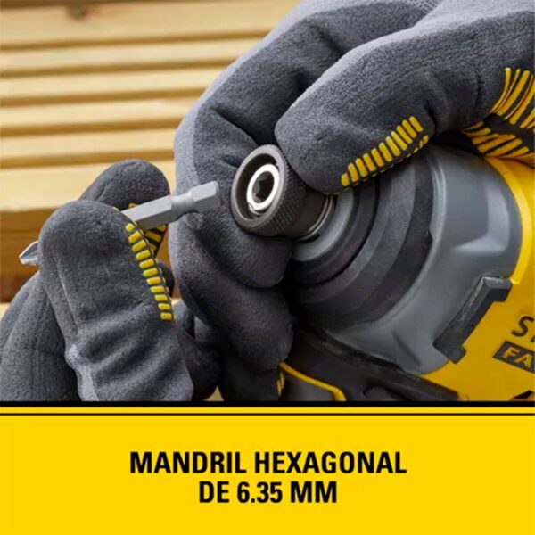 Kit Atornillador De Impacto V20 Fatmax Stanley Sbi810d2k-b2