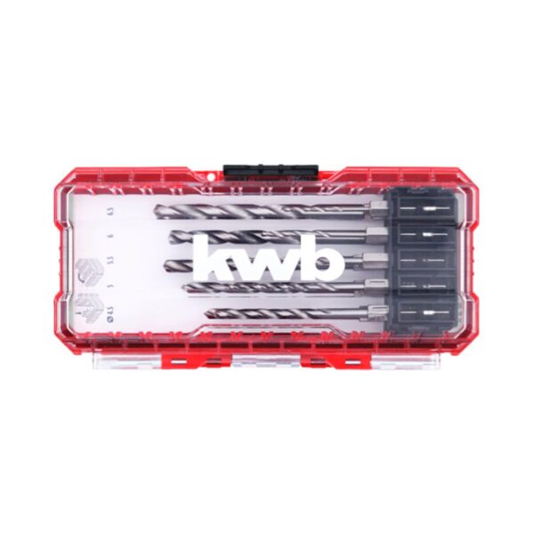 Set 10 Brocas KWB Hss Metal Toma Hexagonal 108813