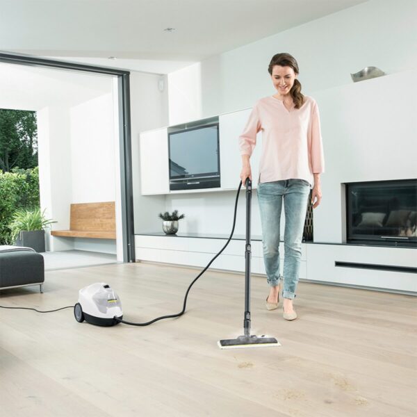 Limpiadora A Vapor Karcher SC4 Easyfix Blanca