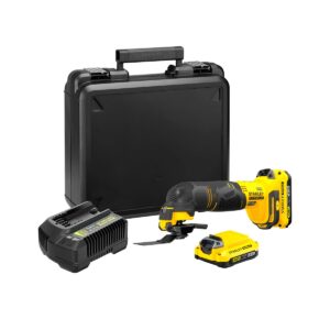 Kit Herramienta De Corte Oscilante 20v Stanley Sct500d2k-b2