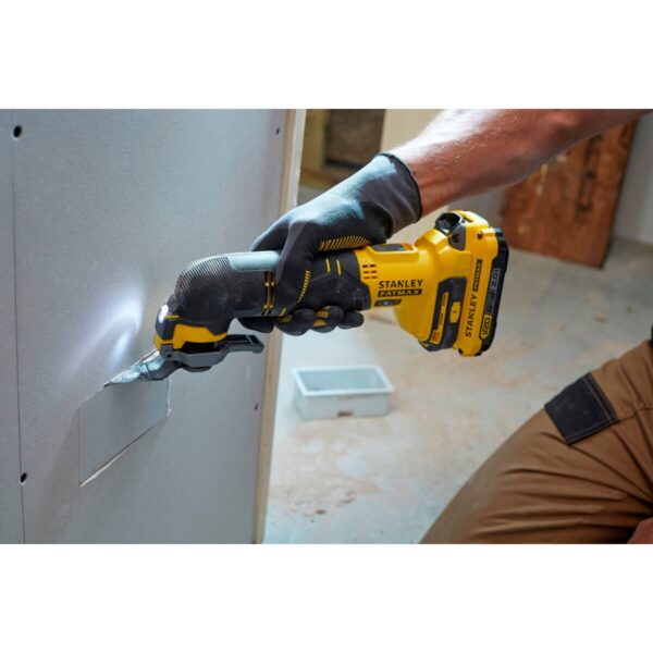 Kit Herramienta De Corte Oscilante 20v Stanley Sct500d2k-b2