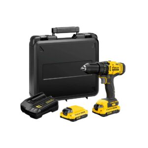 Kit Taladro Atornillador Stanley SCD700C2K + Mug Stanley de Regalo