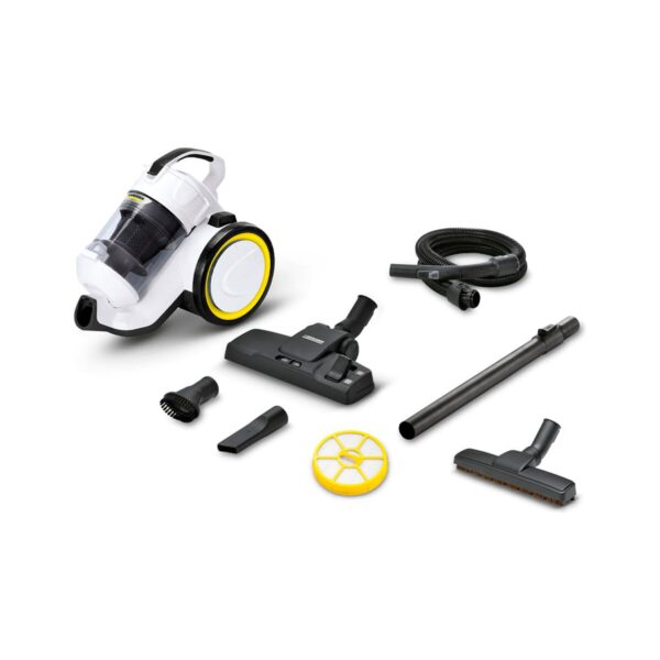 Aspiradora Ciclónica Karcher VC3 Filtro Hepa Blanca