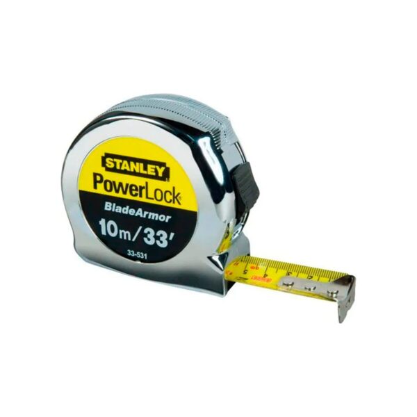 Huincha Medir 10 Mts Powerlock Stanley 33-463S