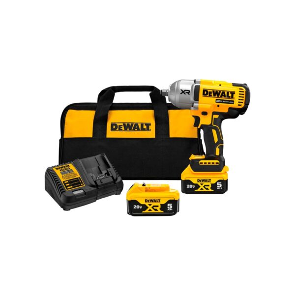 Kit Llave De Impacto 1/2 20v Brushless Dewalt Dcf900p2-b2