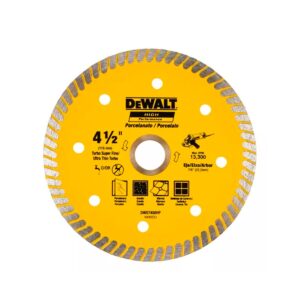 Disco Diamantado Ranurado Porcelanato 4 1/2 Dewalt Dw57450hp