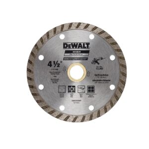 Disco Diamantado Ranurado Concreto 4 1/2 Dewalt Dw47450hp
