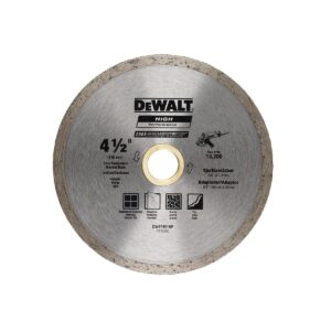 Disco Diamantado Continuo 4 1/2 Dewalt Dw47451hp