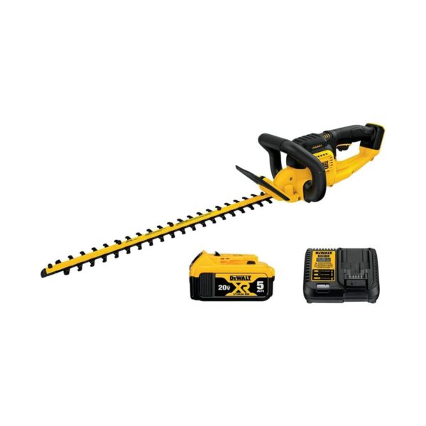 Cortasetos Inal. 20V Dewalt DCHT820P1 Inc. Carg y Bat 5Ah