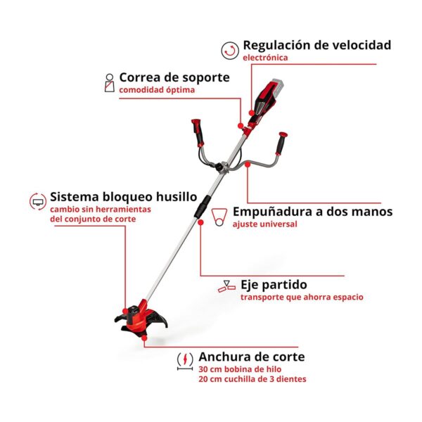 Desbrozadora Inal. Einhell AGILLO 18/200 - Sin Baterías
