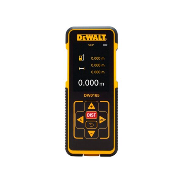 Medidor De Distancia Láser. 50 Metros Dewalt Dw0165n
