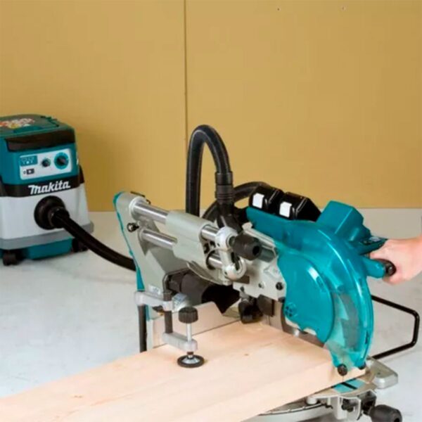 Kit Ingleteadora Inal. Makita DLS111PT2 Inc. Carg y Bat 5AH X2